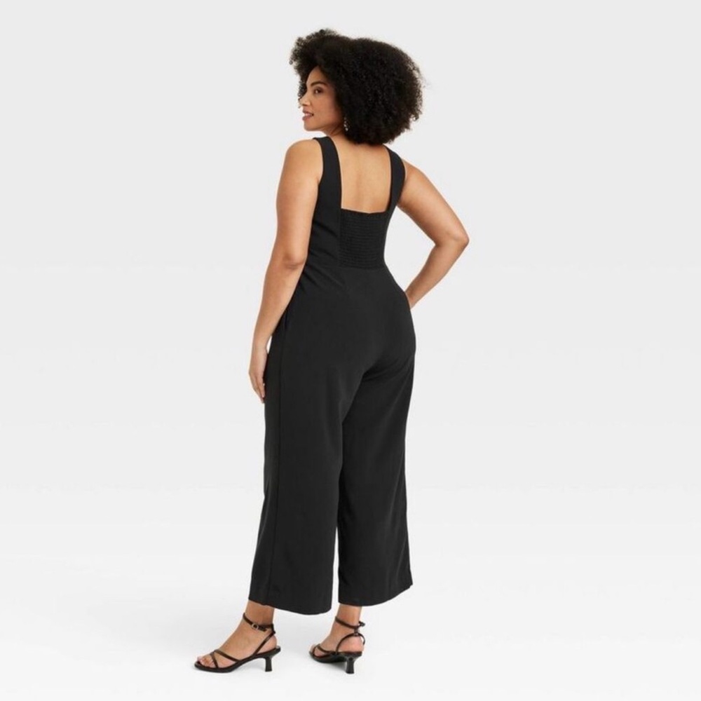 a new day Black Sleeveless Jumpsuit - Picture 2 of 3